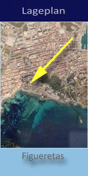 Cenit, Lage des Gay Hotel in Figueretas