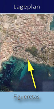 Los Molinos, Lage des Gay friendly Hotel in Figueretas