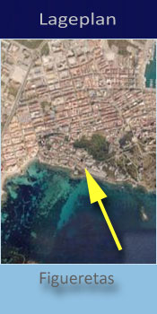 Lux Mar, Lage der Gay friendly Apartments in Figueretas