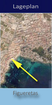 Mar y Playa, Lage des Gay friendly Aparthotel in Figueretas