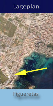 Playa Sol I, Lage der Gay friendly Apartments in Figueretas