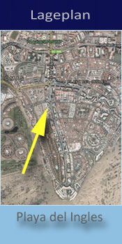 Barbados, Lage der Gay friendly Apartments in Playa del Ingles