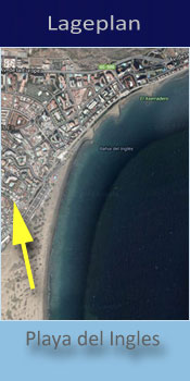 Dolores, Lage der Gay friendly Appartements in Playa del Ingles