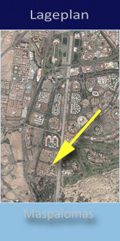 Dunas Suites & Villas, Lage des Gay friendly Hotel in Playa del Ingles