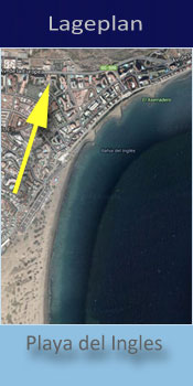 Ifa Buenaventura, Lage des Gay friendly Hotel in Playa del Ingles