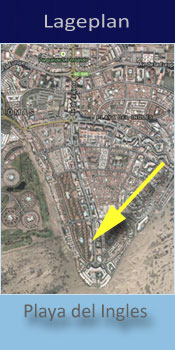Ifa Catarina, Lage des Gay friendly Hotel in Playa del Ingles