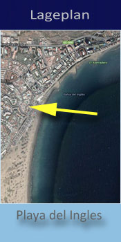 Ifa Dunamar, Lage des Gay friendly Hotel in Playa del Ingles