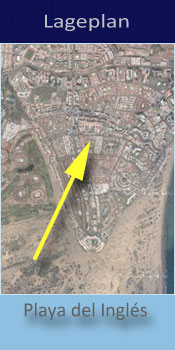 Nayra Annex Gay Bungalows, Lage in Playa del Ingles