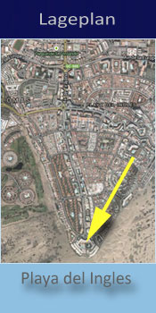 Riu Palace Maspalomas, Lage des Gay friendly Hotel in Playa del Ingles