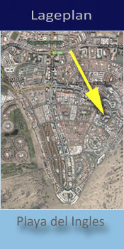 Riu Palmeras, Lage des Gay friendly Hotel in Playa del Ingles