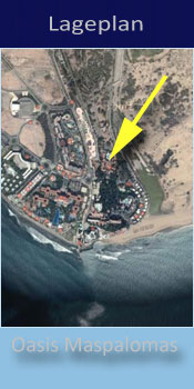 Seaside Residencia, Lage des Gay friendly Hotel in Playa del Ingles