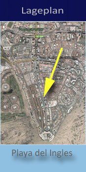 Tamaran, Lage der Gay friendly Apartments in Playa del Ingles