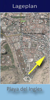 Gay friendly Villas Santa Ana, Lage in Playa del Ingles